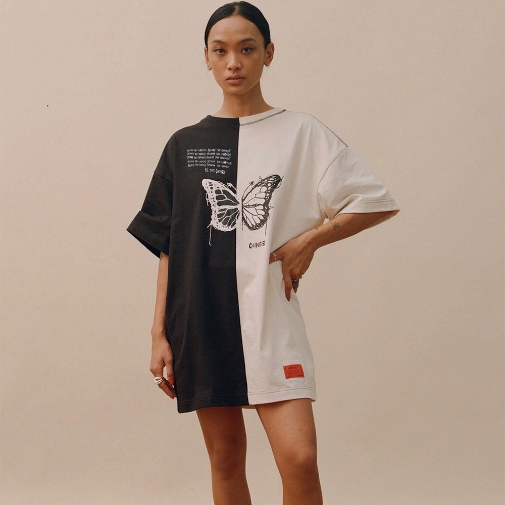 Chnge butterfly shirt